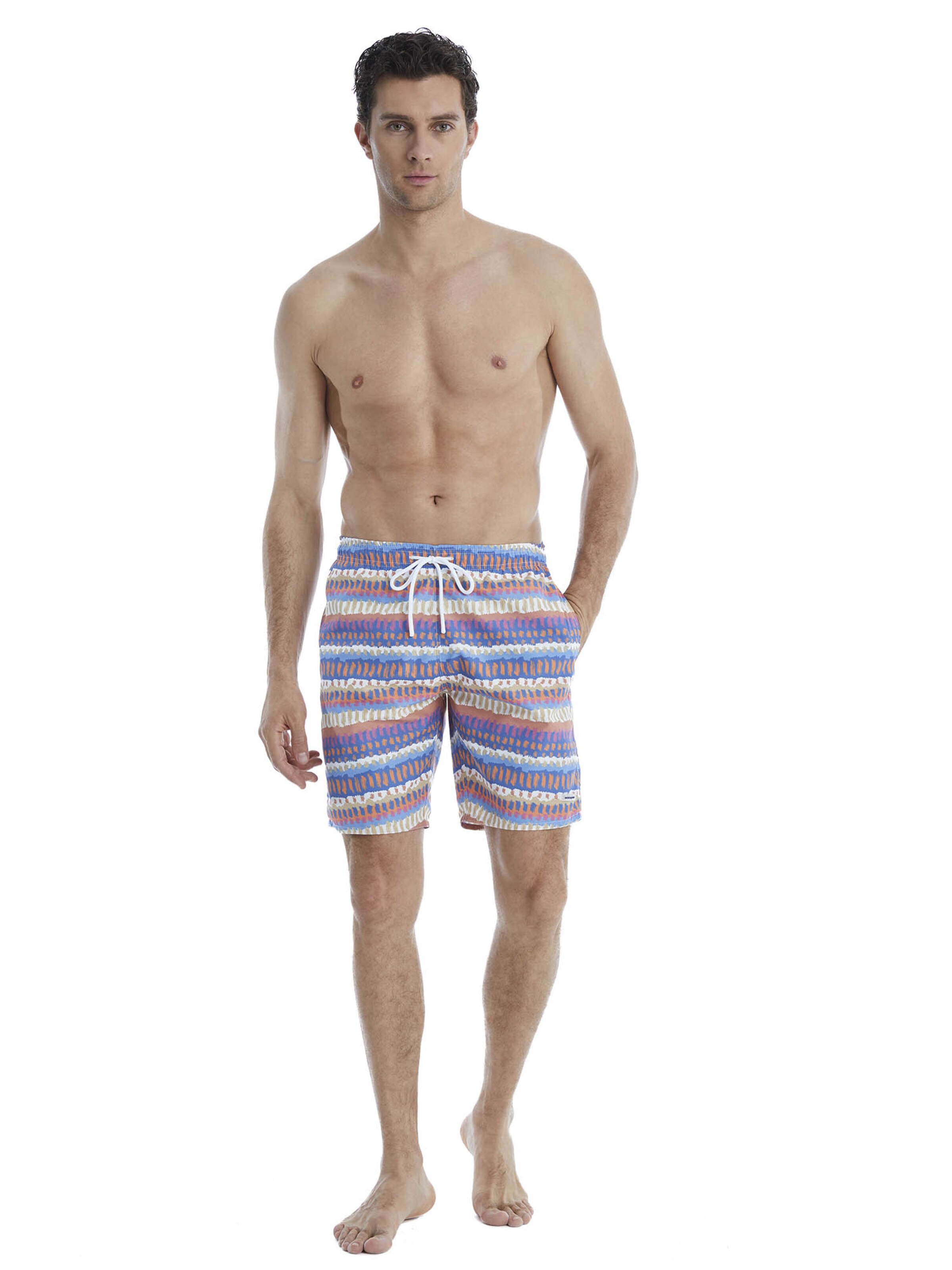 Shorts de bain ' Short Print ' Blackspade en mélange de couleurs : devant