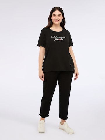 Fiorella Rubino Regular Broek in Zwart