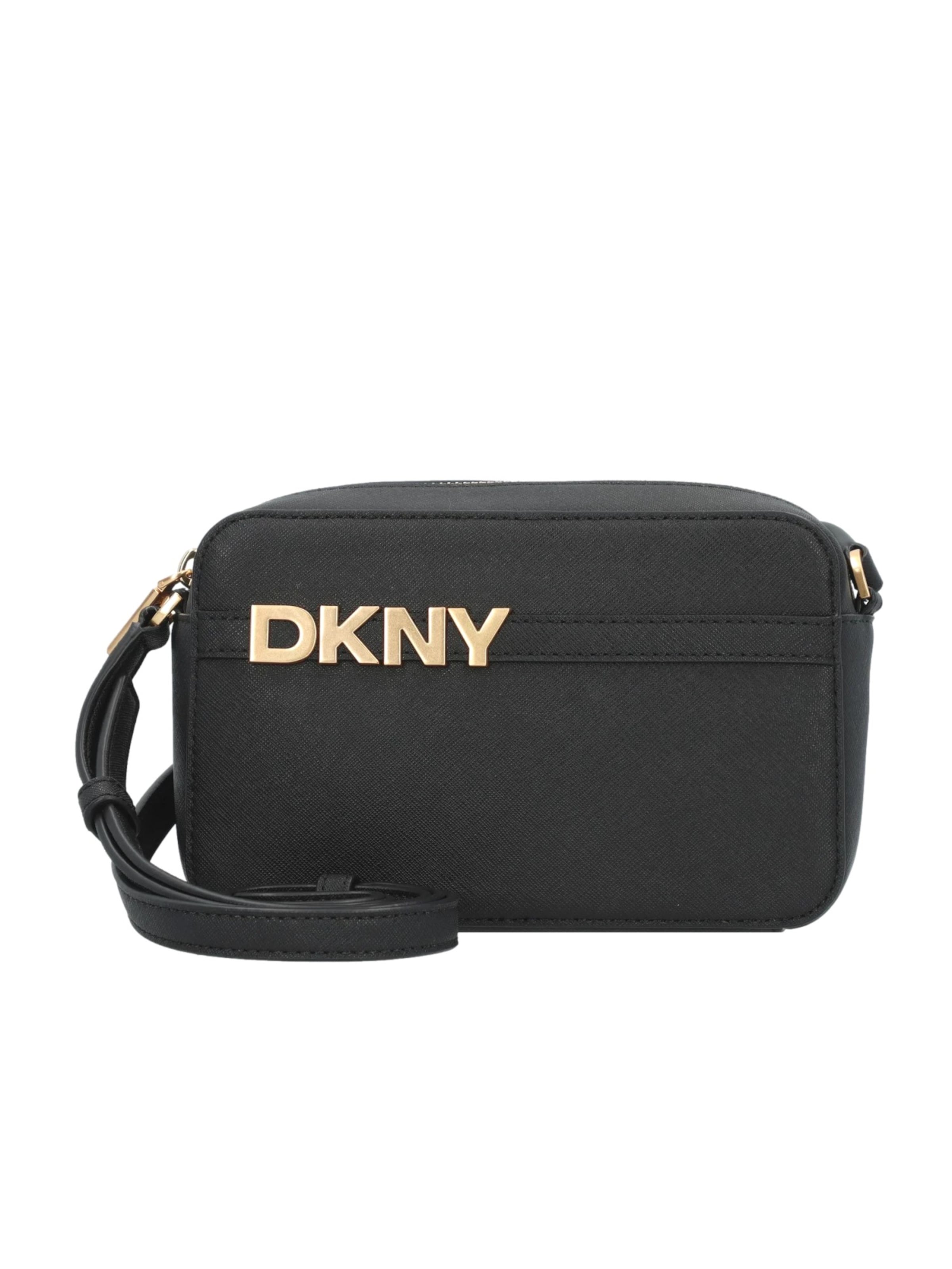 DKNY Skuldertaske 'AVRIL' i sort: forside