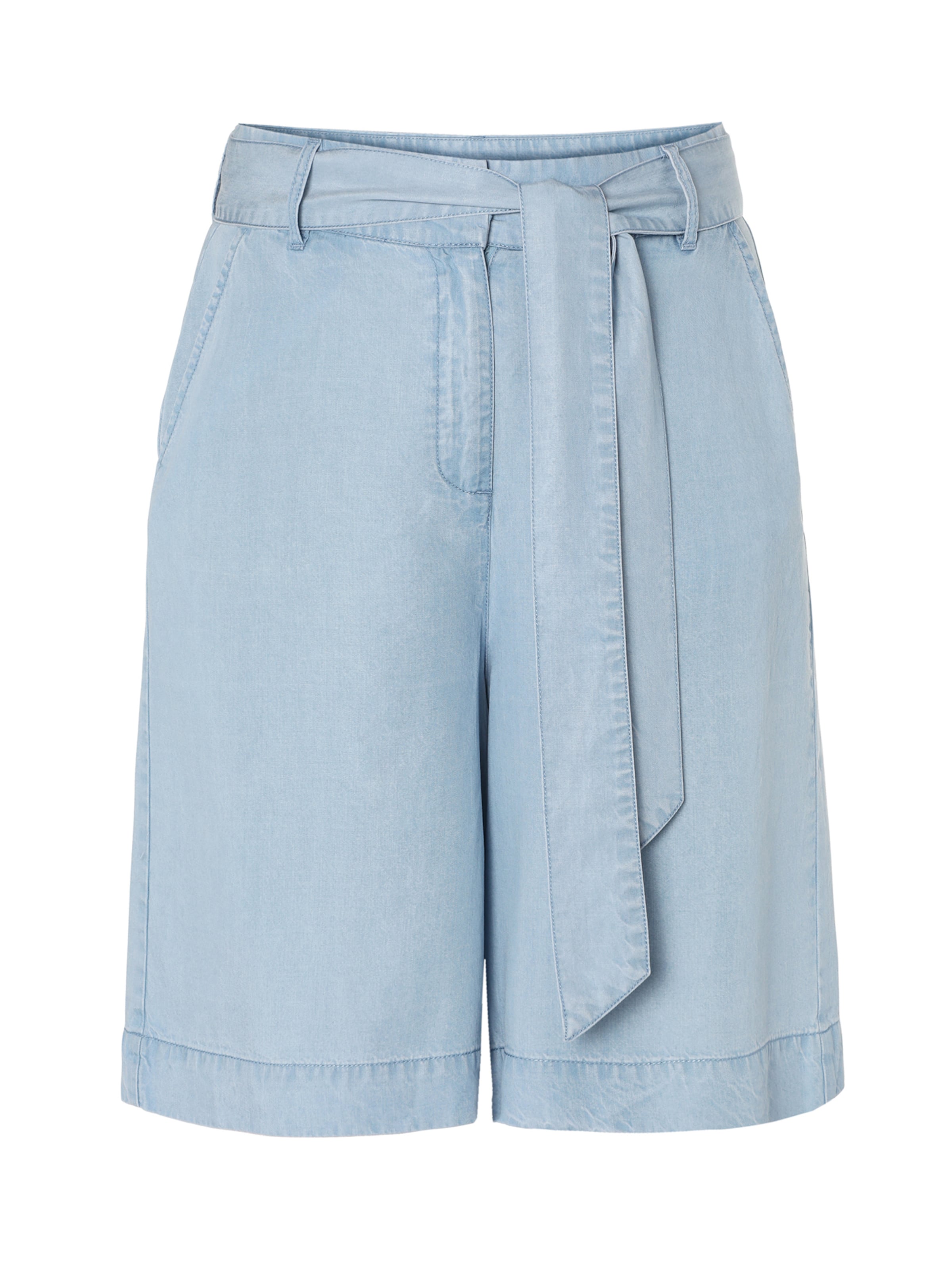 TATUUM Voľný strih Nohavice 'Tenka' - Modrá: predná strana