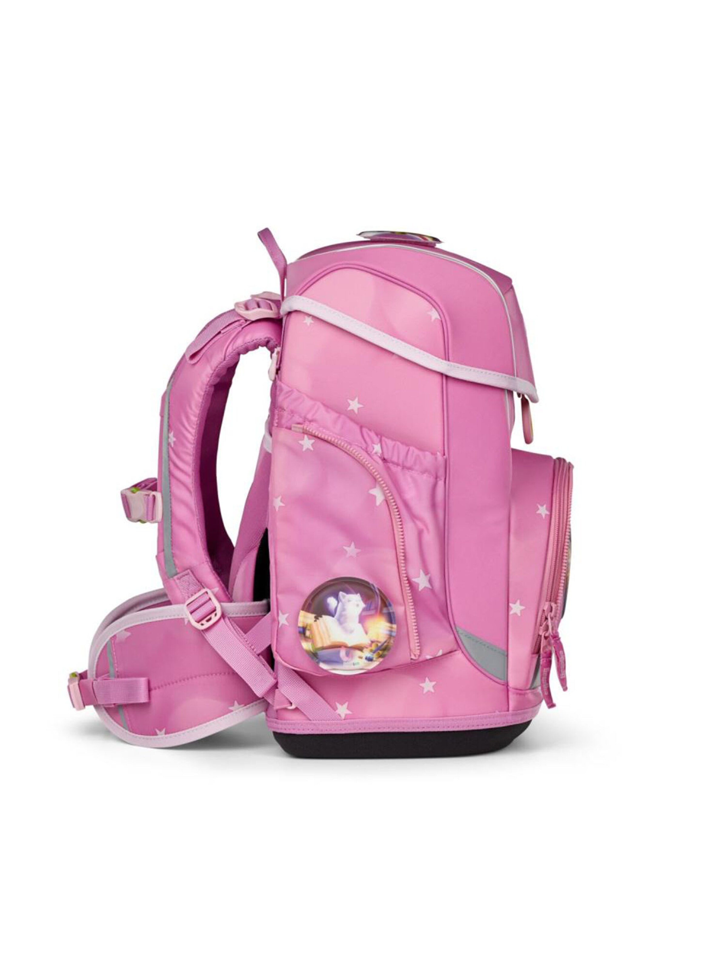 ergobag Rucksack 'Cubo Set 5 tlg'‌‌‌‌‌‌‌‌‌ in Pink
