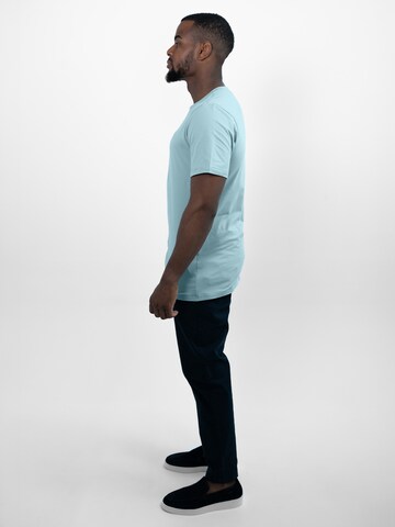 Vercate Shirt 'No. 18' in Blau