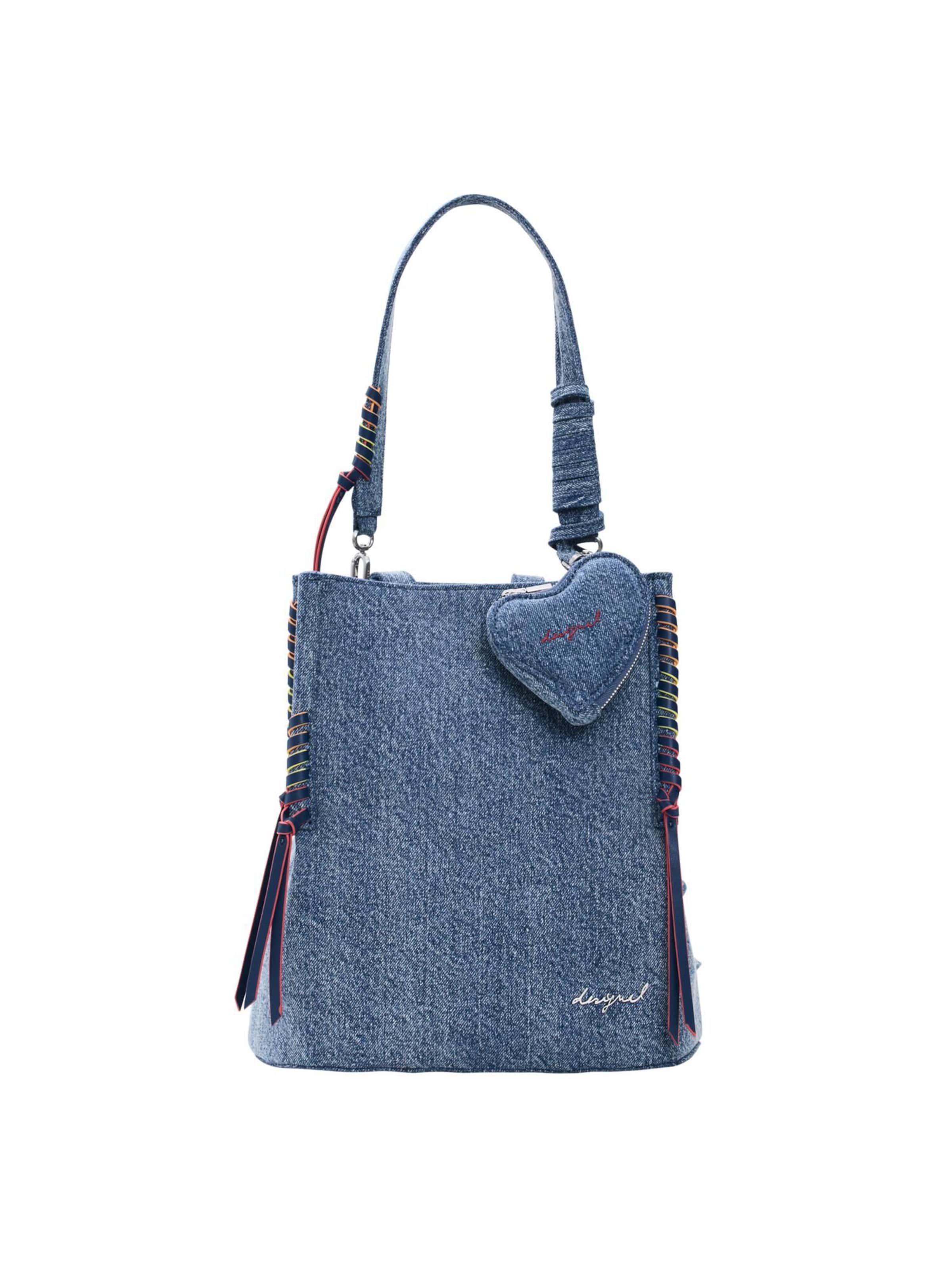 Desigual Seljakott, värv sinine: eest vaates