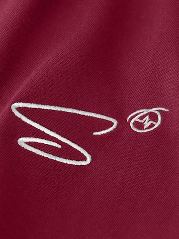 SPITZBUB Shirt 'Look Up!' in Red