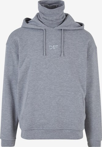 DEF Sweatshirt 'Hendrik' in Grijs: voorkant