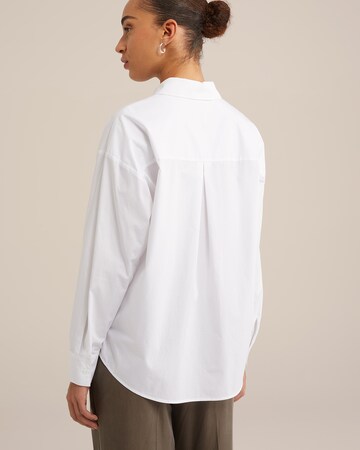 Camicia da donna di WE Fashion in bianco