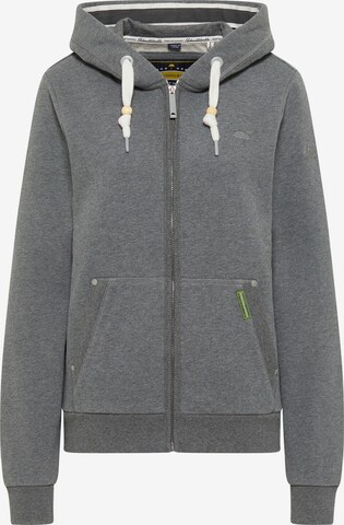 Schmuddelwedda Sweatjacke in Grau: predná strana