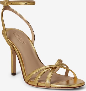 auksinė Lauren Ralph Lauren Sandalai 'KENDYL': priekis