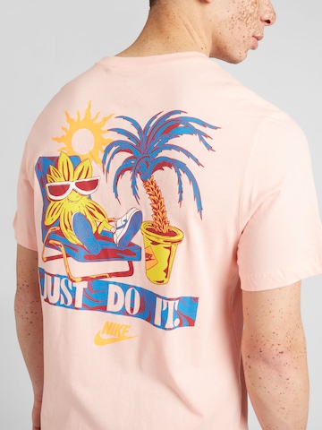 Nike Sportswear Shirt 'SPRING BREAK SUN' in Oranje