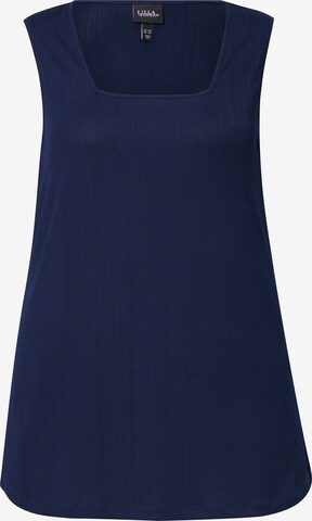 Ulla Popken Top in Blauw: voorkant