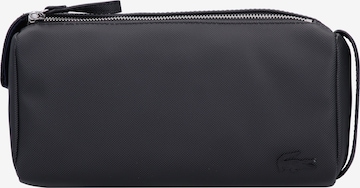 LACOSTE Toiletry Bag in Black: front