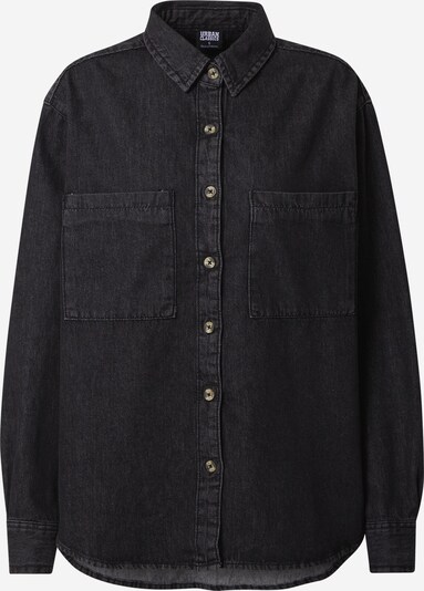 Urban Classics Bluse in black denim, Produktansicht