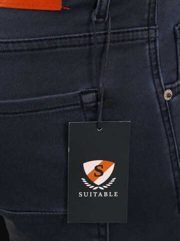 Coupe slim Pantalon 'Kant' Suitable en bleu