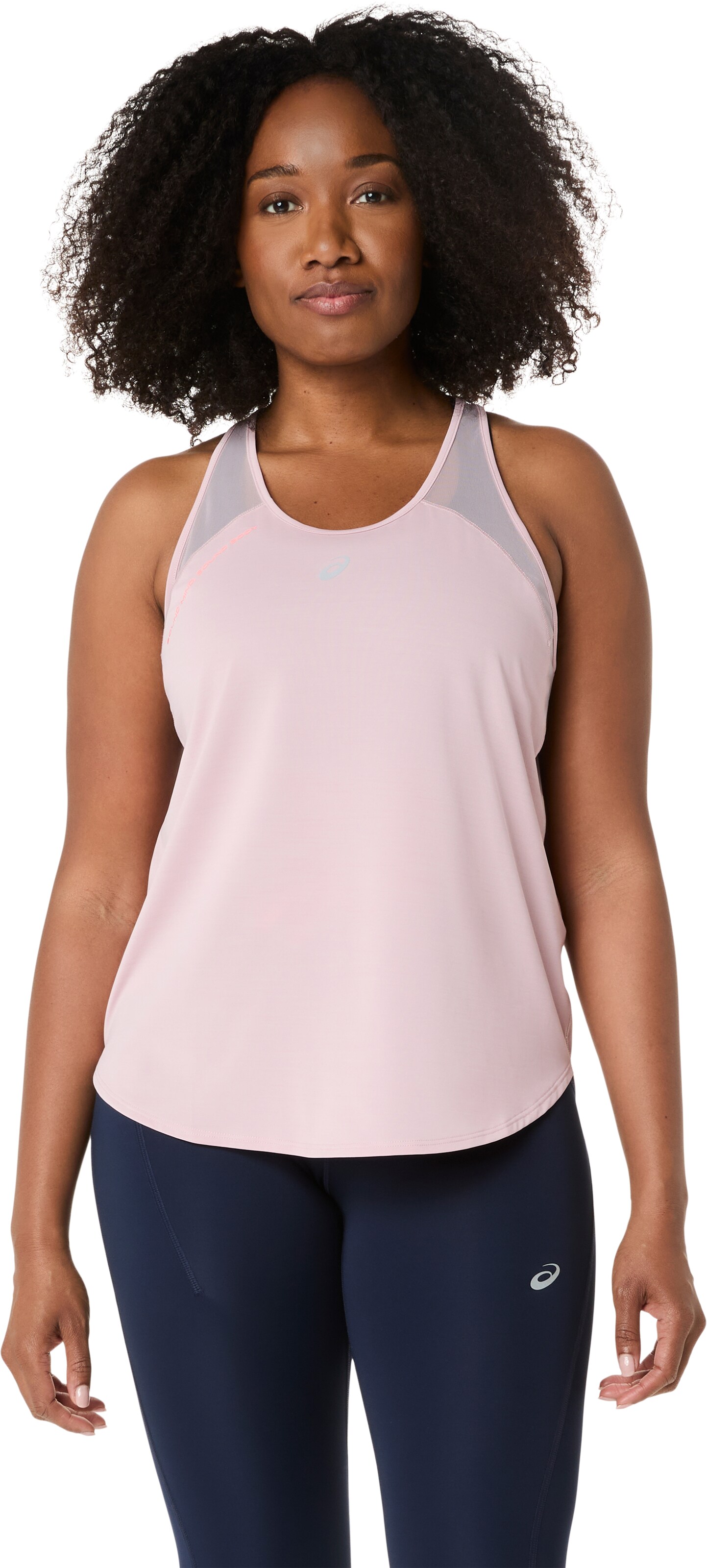 ASICS Sports Top in Pink: front