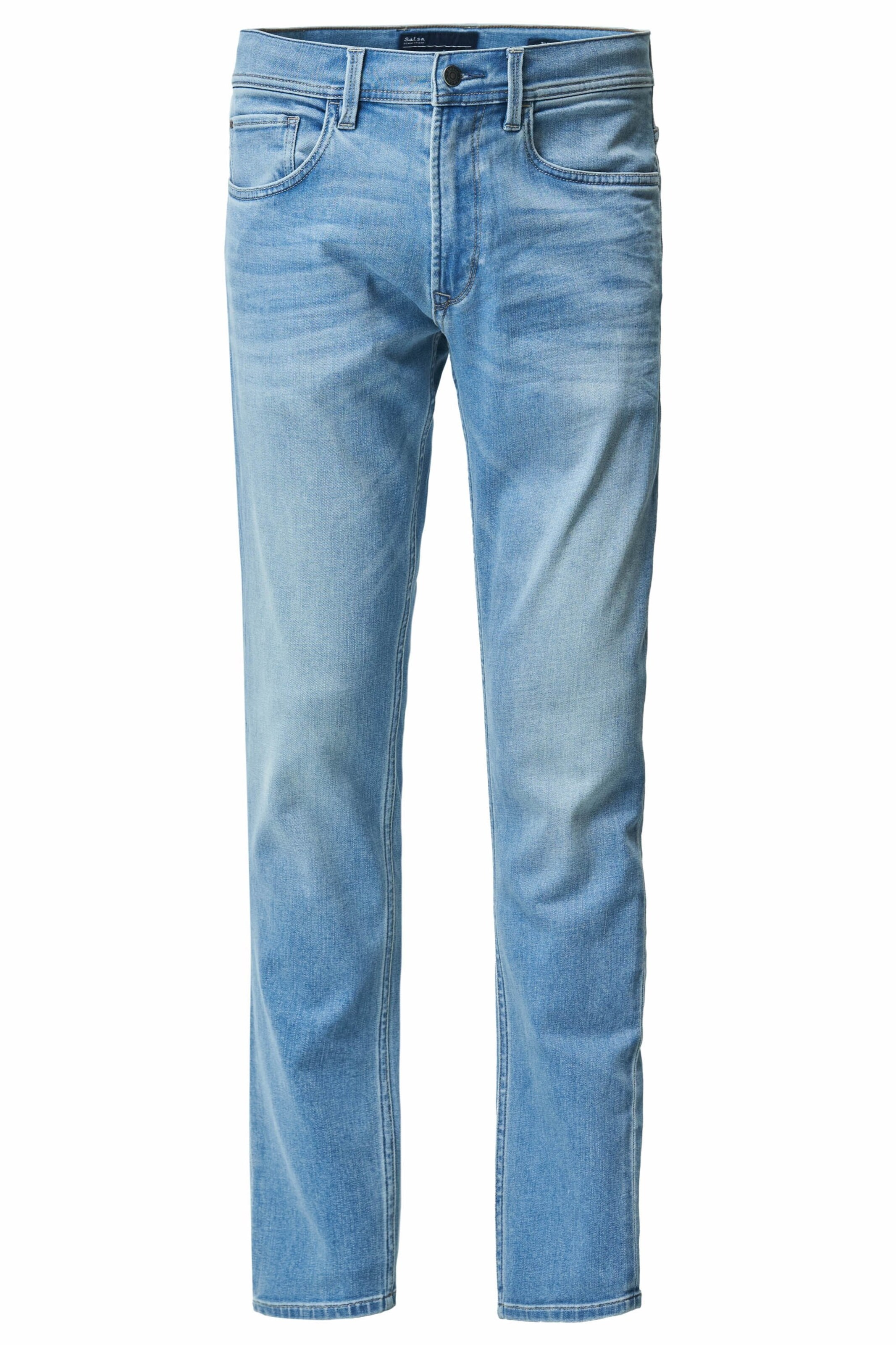 Salsa Jeans Regular Jeans in Blauw: voorkant