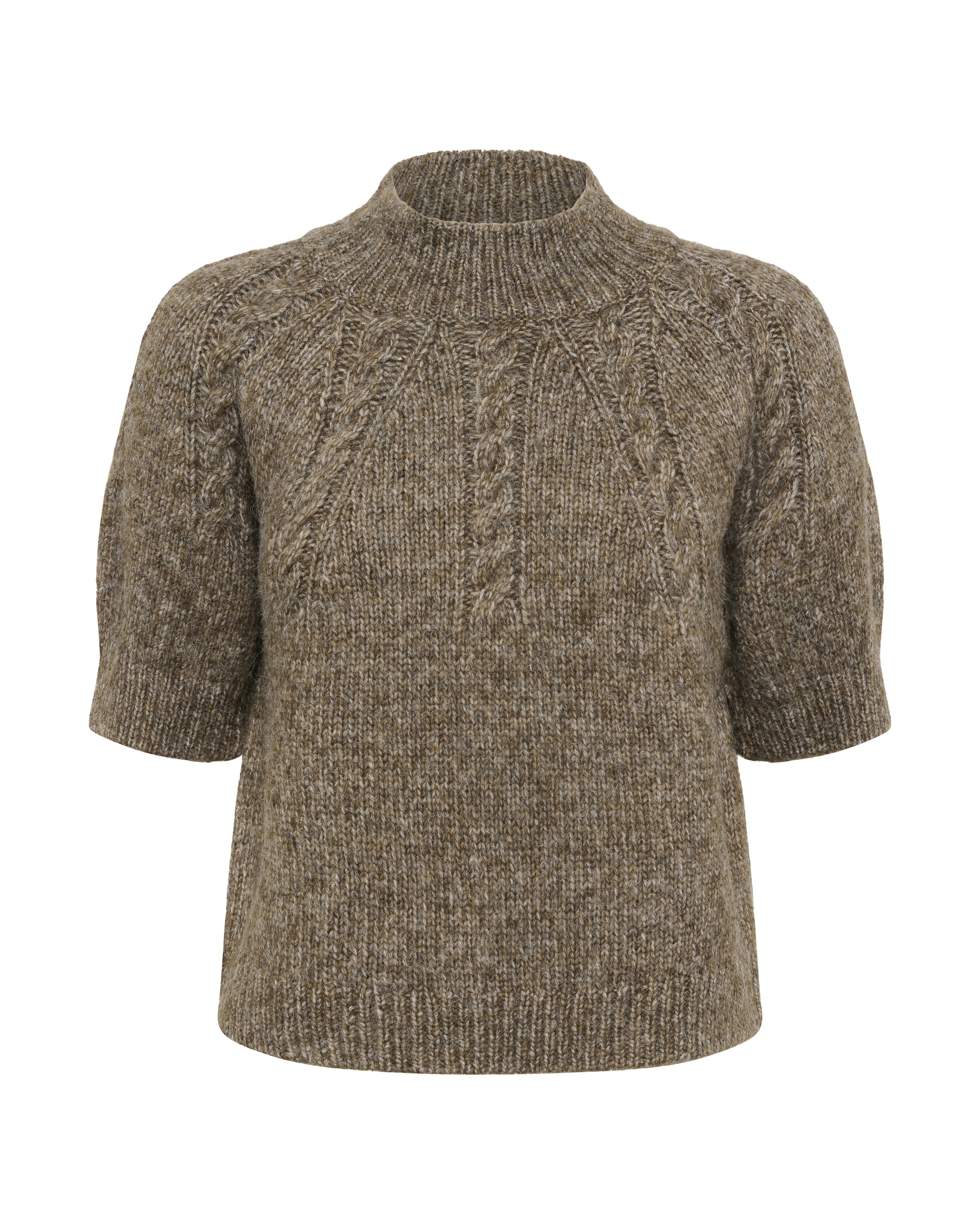 Kaffe Sweater 'KACuba' in Brown: front