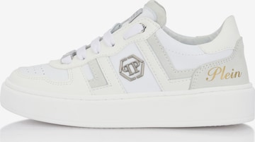Baskets Philipp Plein en blanc : devant
