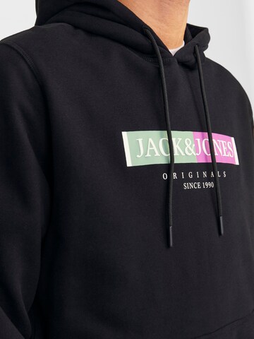 melns JACK & JONES Sportisks džemperis 'Lafayette'