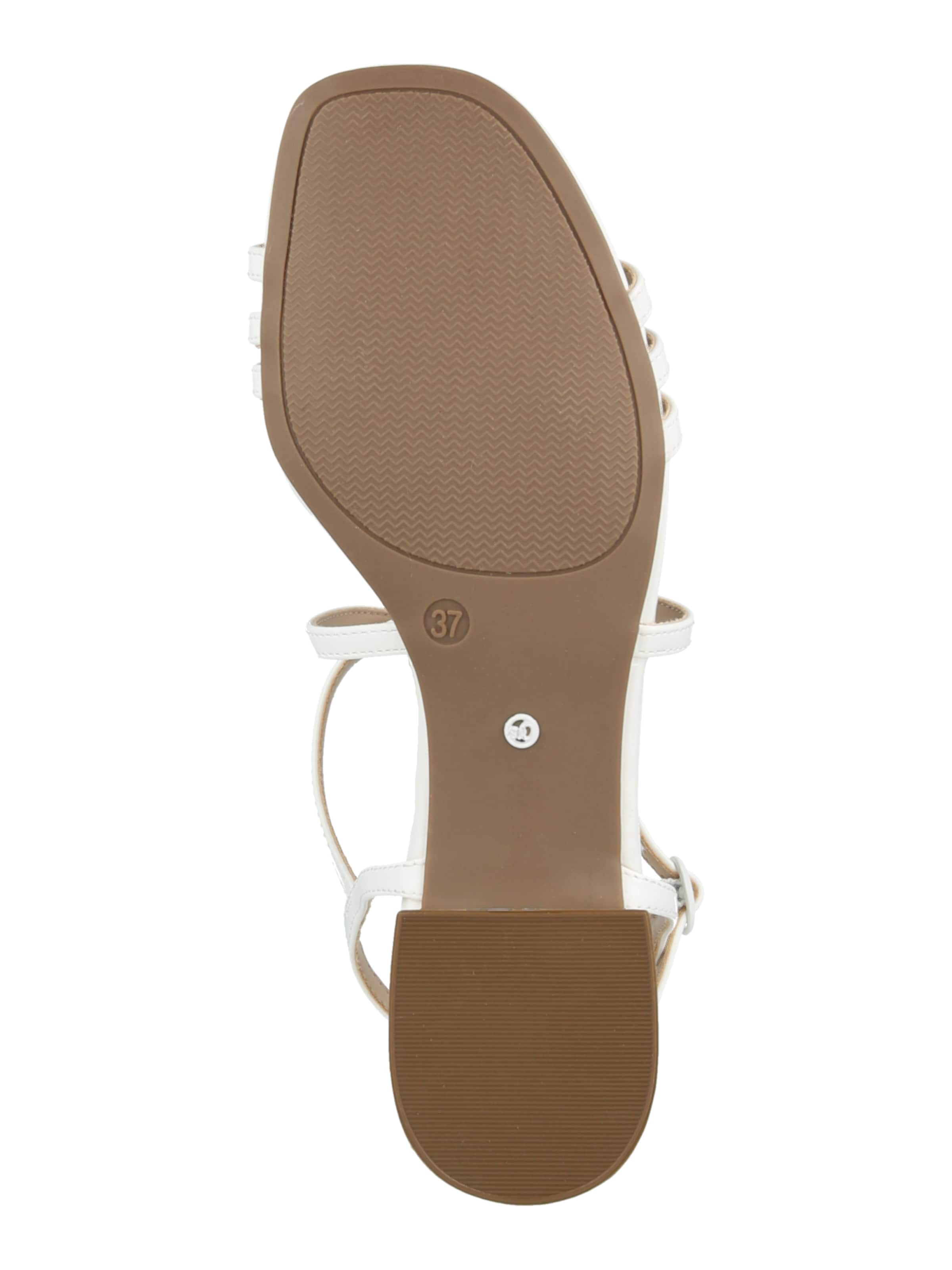 Sandale cu baretă de la s.Oliver pe alb