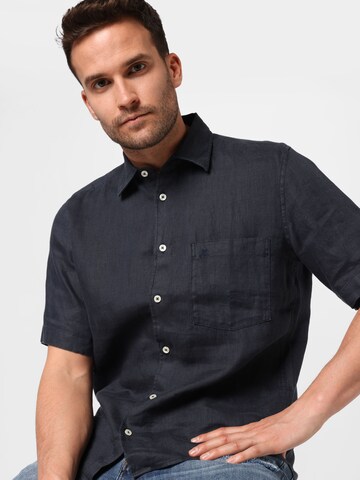 Marc O'Polo Regular fit Button Up Shirt in Blue