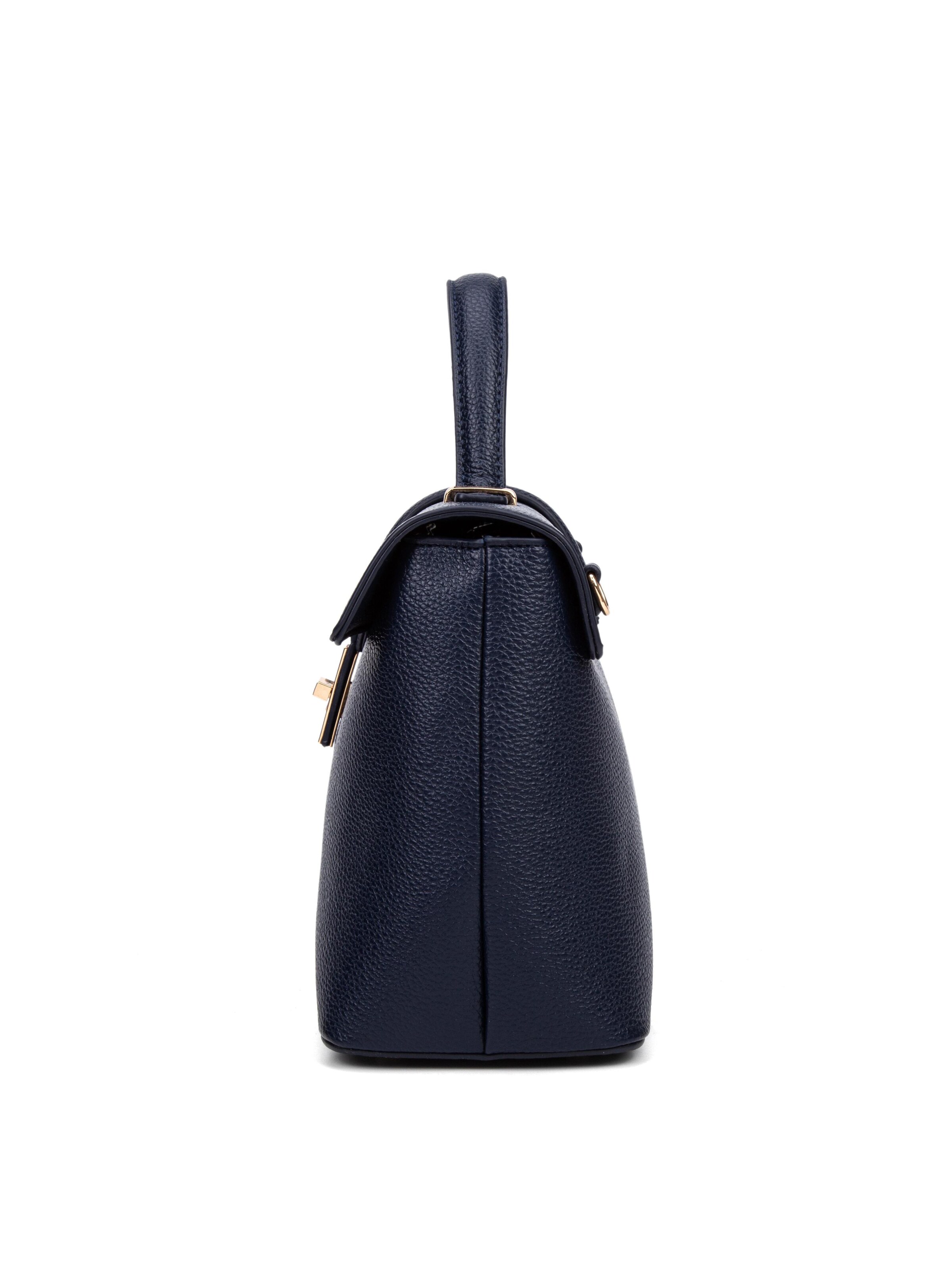 Borsa a mano 'Borsa a Mano Donna Pelle Vegana PU con Girello e Tracolla Rimovibile' di Diana&Co. in blu