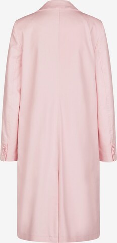 MARC AUREL Between-Seasons Coat in Pink