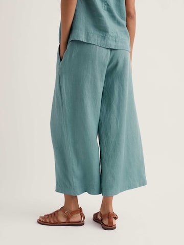 Seasalt Cornwall Wide Leg Housut 'Merrivale' värissä sininen