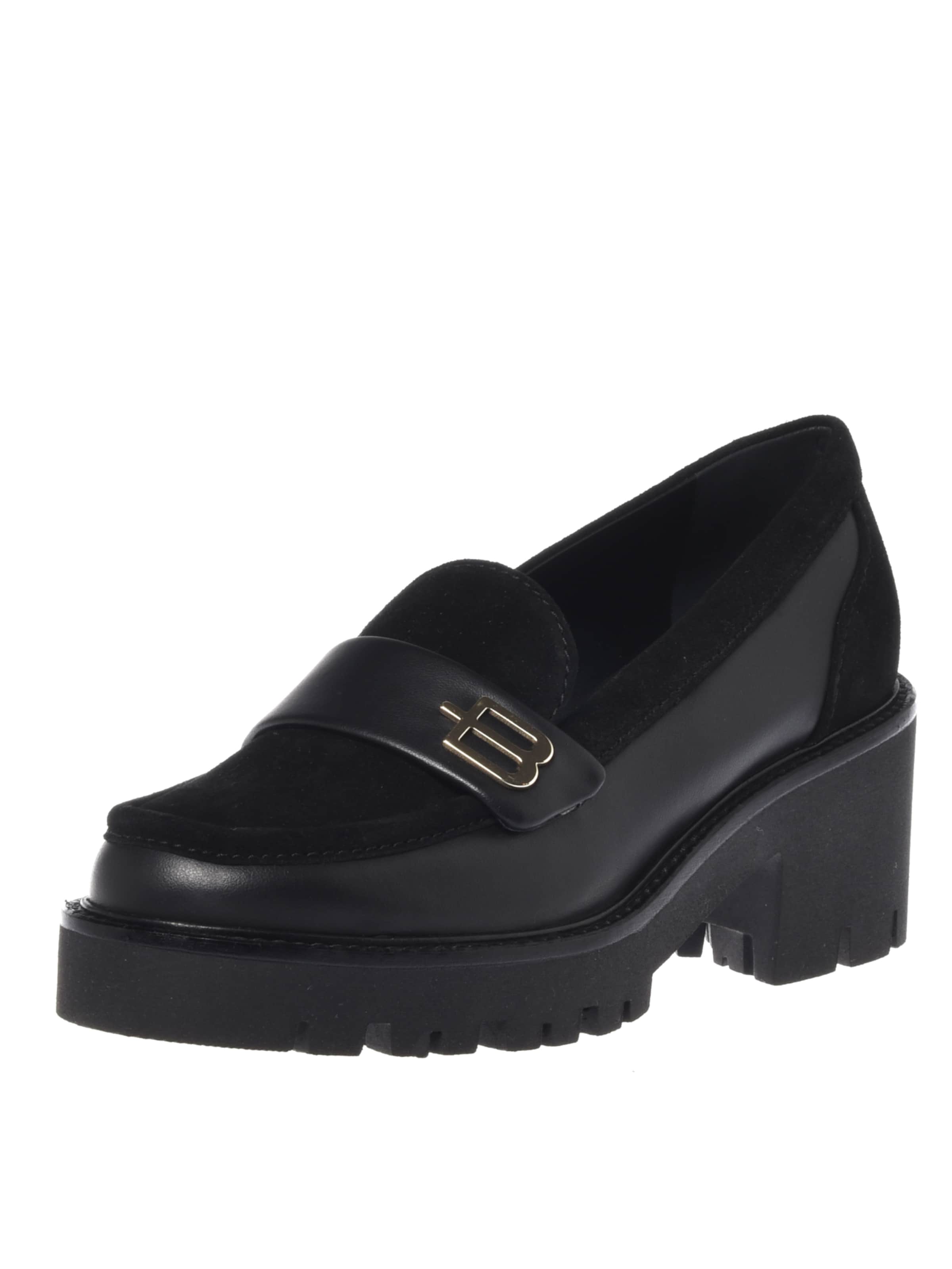 BALDININI Instappers in Zwart: voorkant