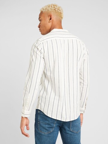 QS Regular fit Button Up Shirt in White