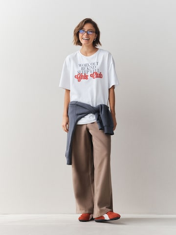 T-shirt Next en blanc