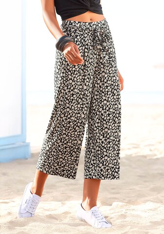 LASCANA Pyjamahose 'Culotte' in Mischfarben