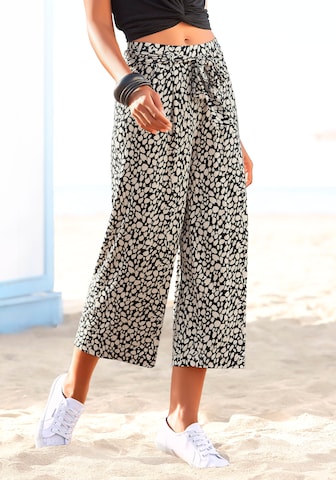 LASCANA Pajama Pants 'Culotte' in Mixed colors