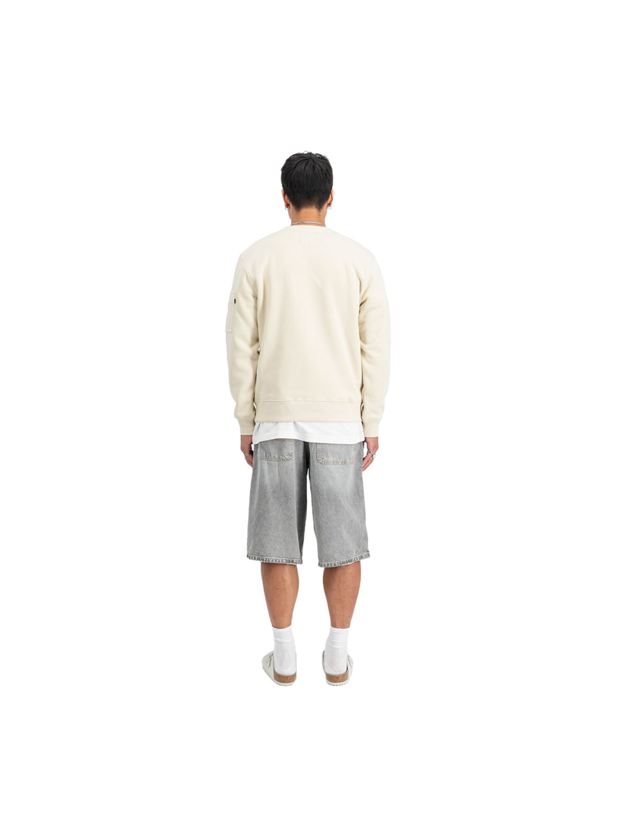 ALPHA INDUSTRIES Sweatshirt 'RP' in White