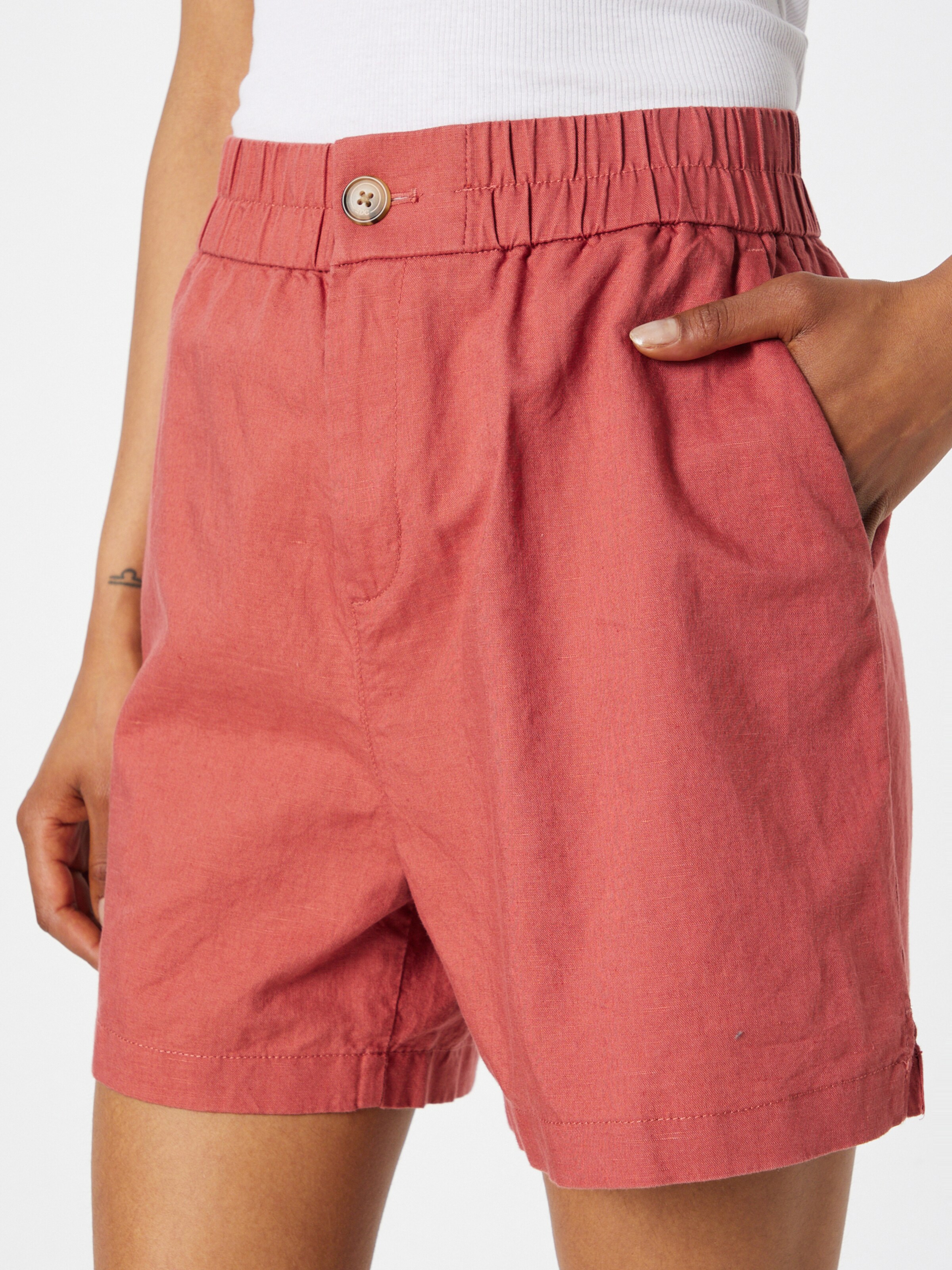 Frauen Große Größen EDC BY ESPRIT Shorts in Melone - QJ74746 Frauen Große Größen EDC BY ESPRIT Shorts in Melone - QJ74746
