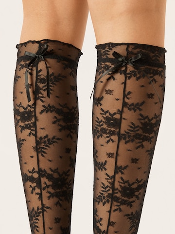 CALZEDONIA Fine Stockings in Black
