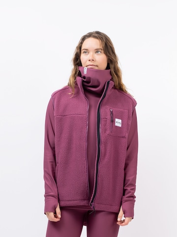 Gilet de sport Eivy en rose : devant