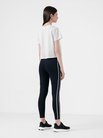 4F Skinny Sportbroek in Blauw