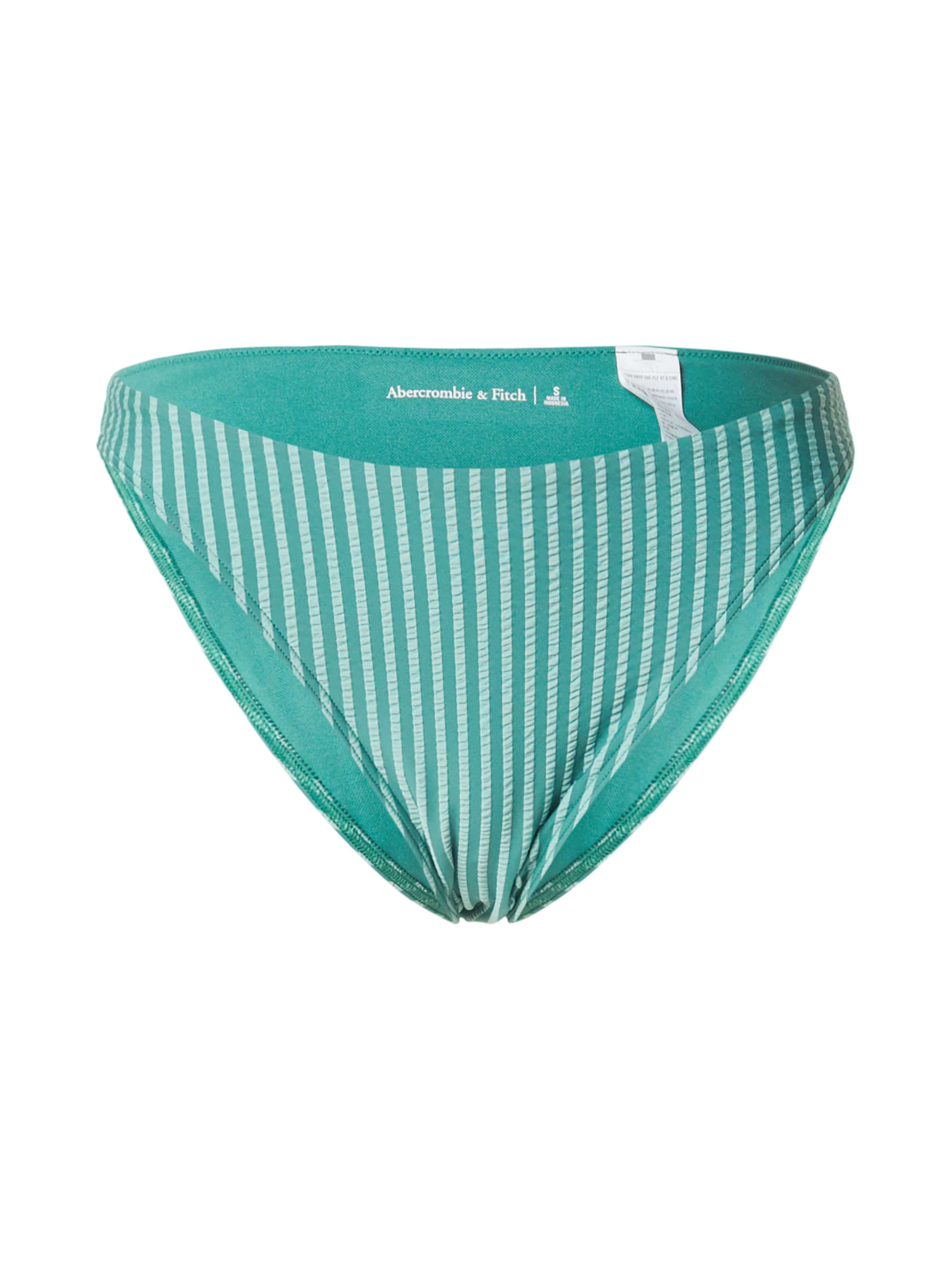 Abercrombie & Fitch - Braga de bikini en verde: frente