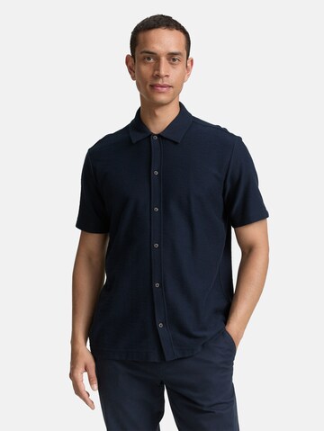 TOM TAILOR Regular fit Overhemd in Blauw: voorkant