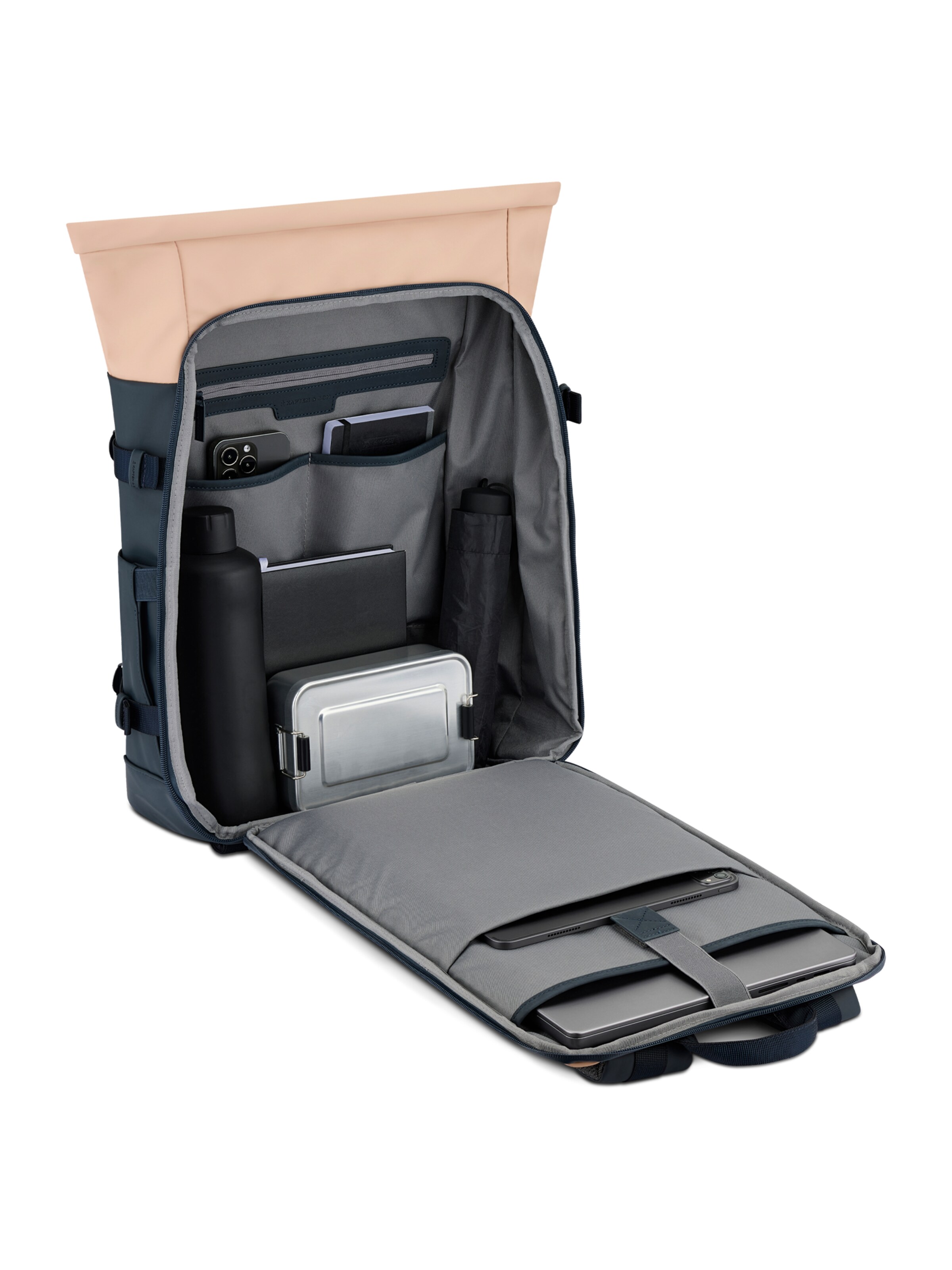 Kapten & Son Hátizsák 'Helsinki Pro' - kék