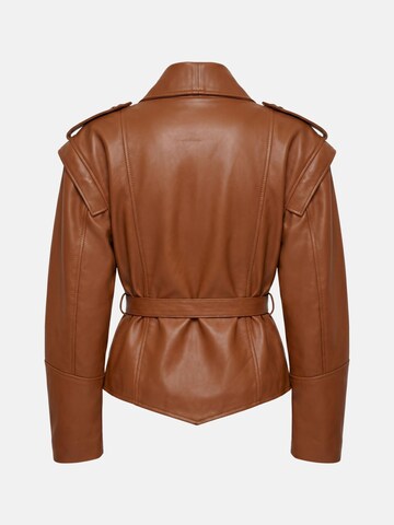 HOPE - Chaqueta de entretiempo 'HOPE GIACCA DI PELLE GIUBBINO' en marrón