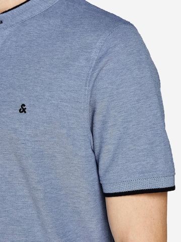 JACK & JONES Shirt 'Paulos Mao' in Blauw
