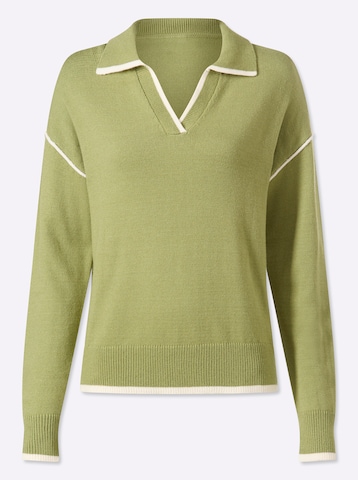 Pulover de la heine pe verde