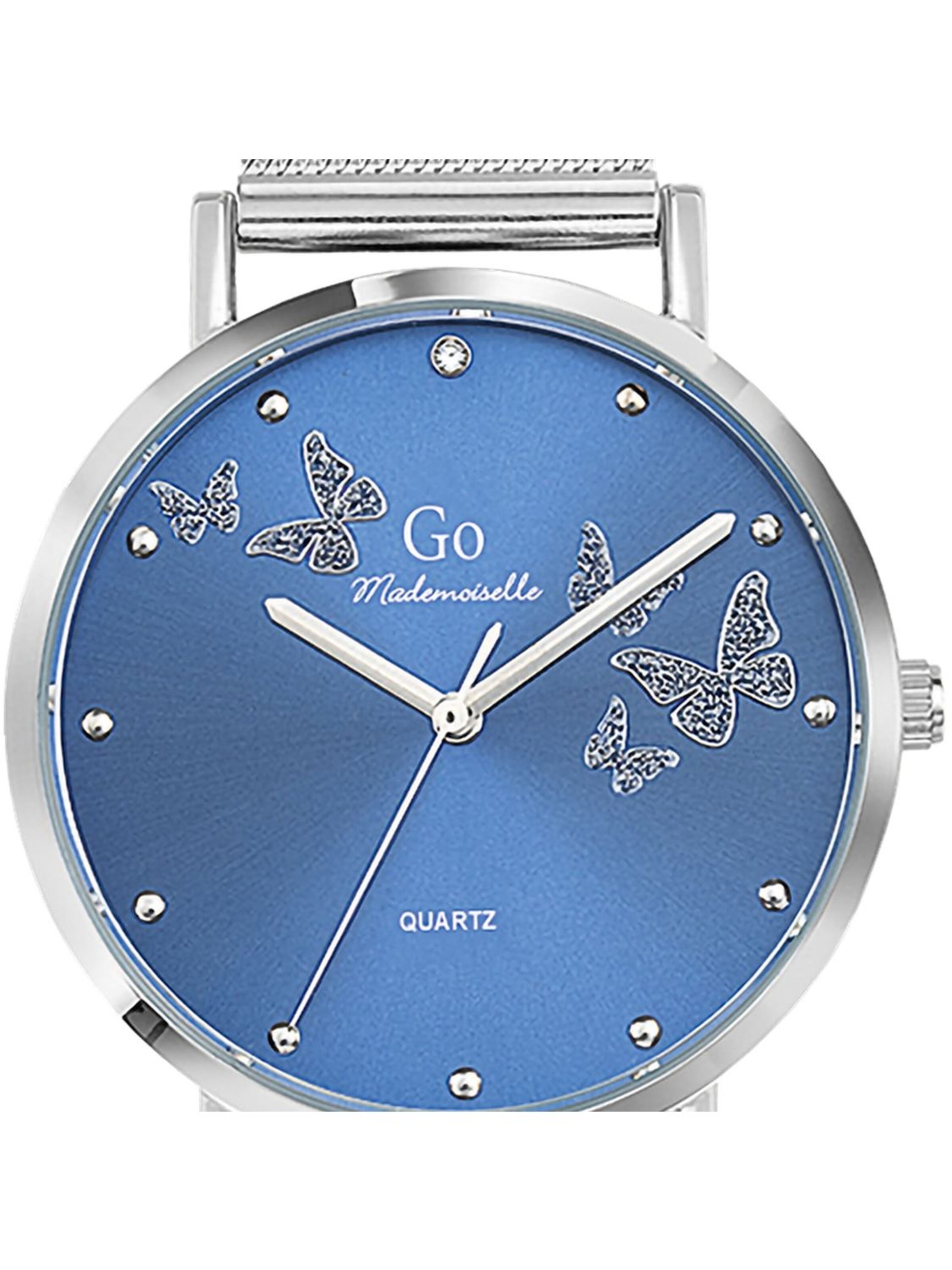 GO GirlOnly - Reloj analógico en plata