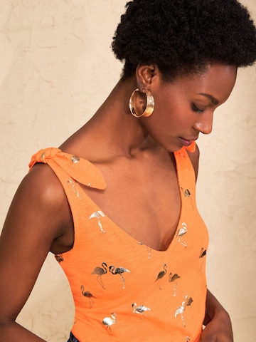 love & roses Top | oranžna barva