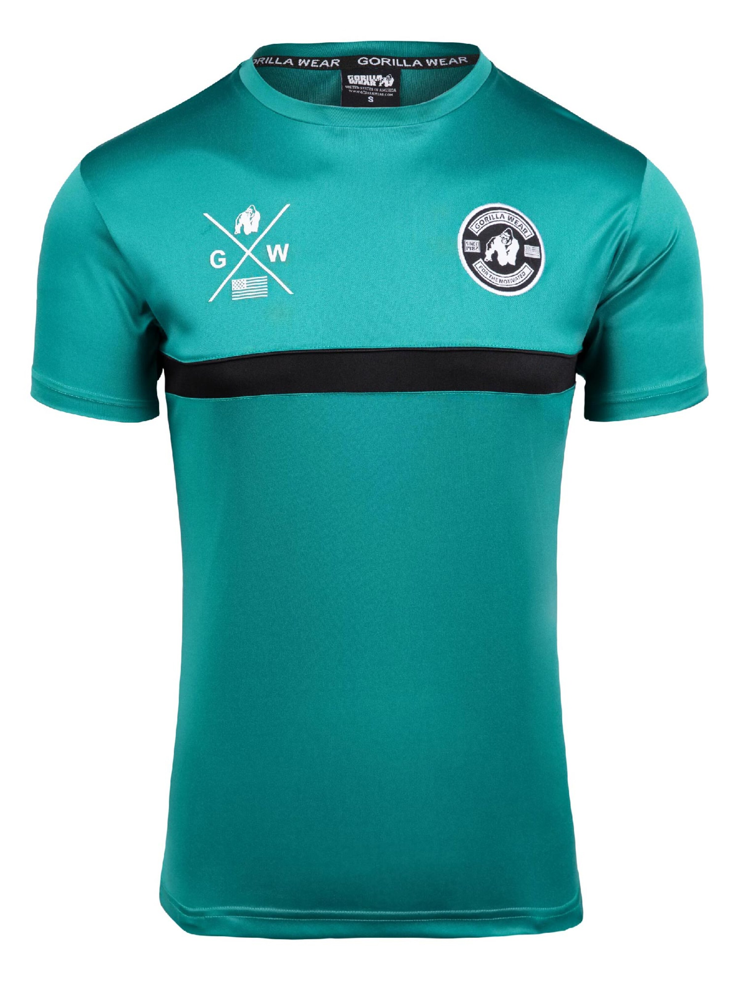 Gorilla Wear Performance shirt 'Vernon' in Green: front