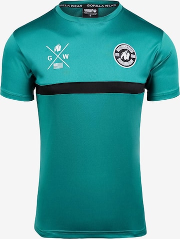 Maglia funzionale 'Vernon' di Gorilla Wear in verde: frontale