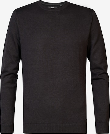 Petrol Industries Trui 'Nenana' in Zwart: voorkant