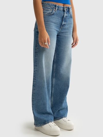 BIG STAR Wide leg Jeans 'Natalie' in Blue