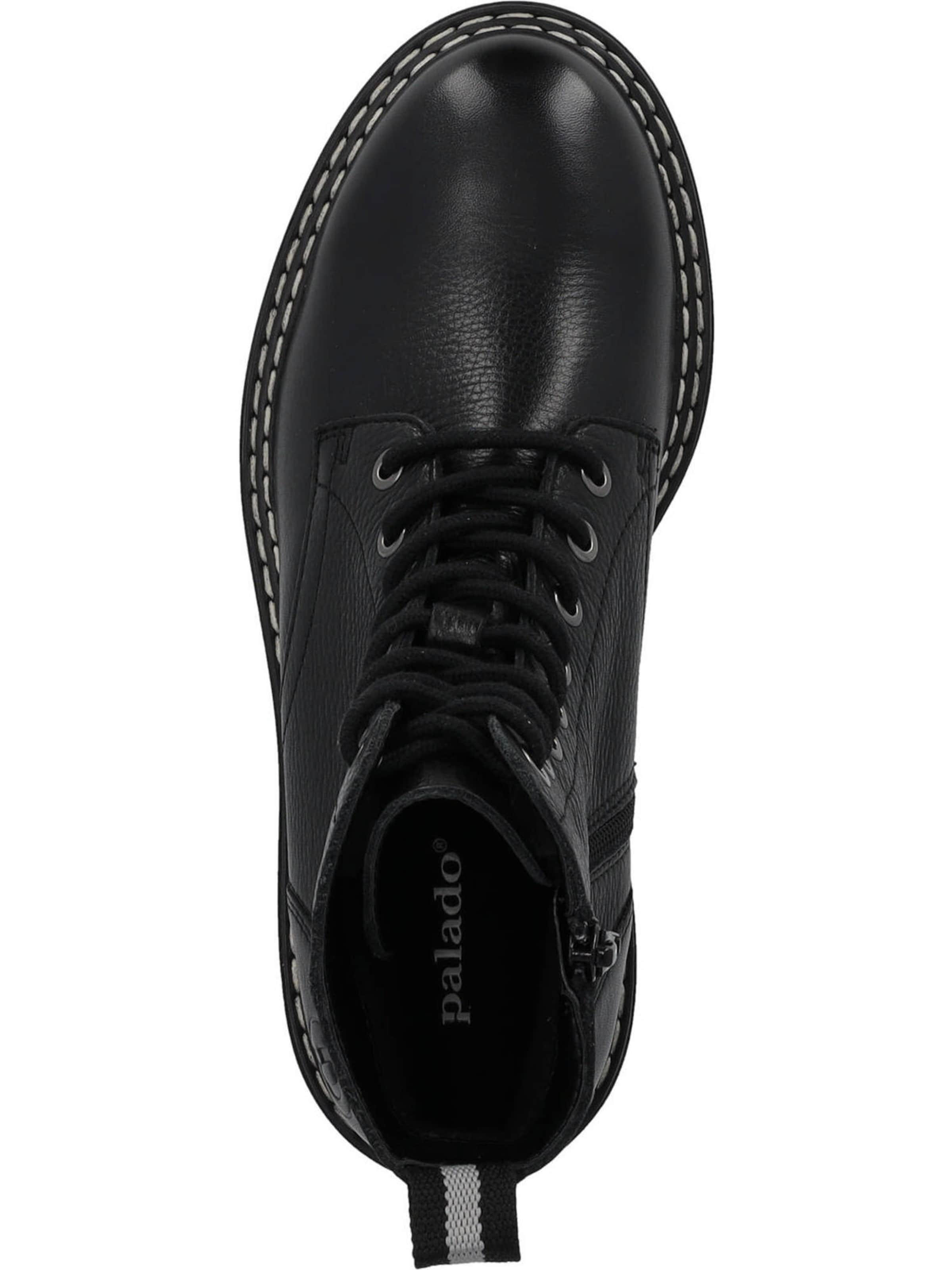Bottes à lacets Palado en noir